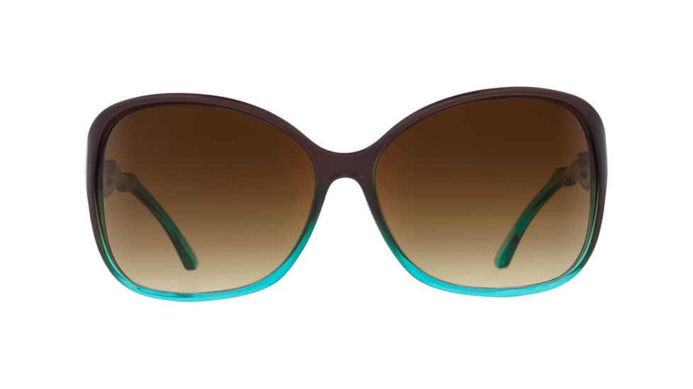 Spy Optic Fiona Sunglasses, Mint Chip Fade Frame, Happy Bronze Fade Lens 670299552355