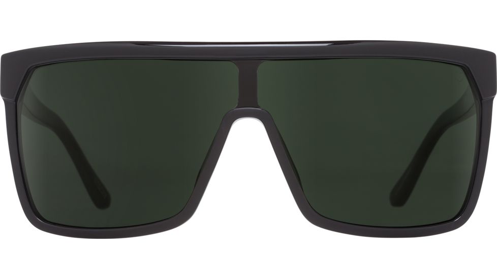 Spy Optic Flynn Sunglasses, Black/Matte Black Frame, Happy Gray Green Lens, 670323769863