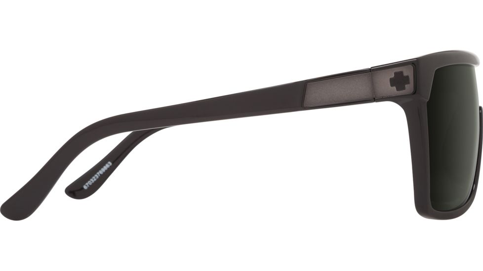 Spy Optic Flynn Sunglasses, Black/Matte Black Frame, Happy Gray Green Lens, 670323769863