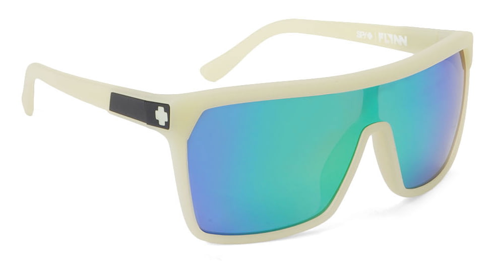 Spy Optic Flynn Sunglasses, Bro In The Dark Frame, Grey w/ Green Spectra Lens 673016271811