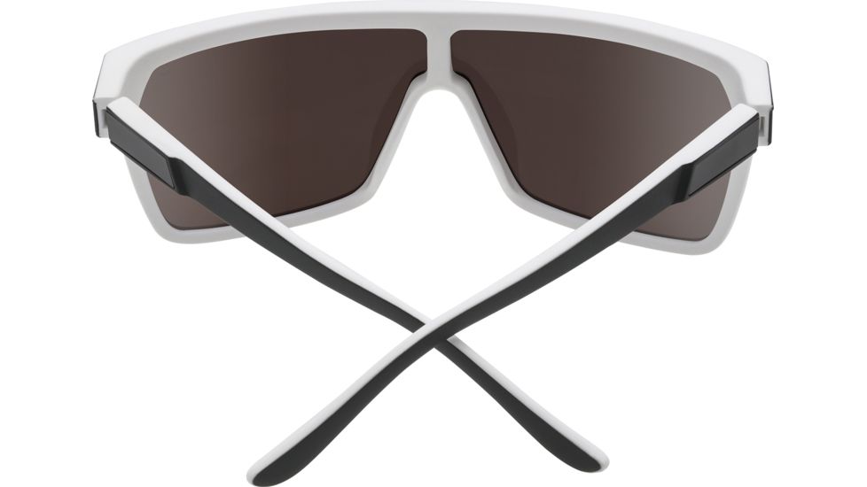 Spy Optic Flynn Sunglasses, Whitewall Frame, Happy Gray Green W/Light Blue Spectra Lens, 670323209437
