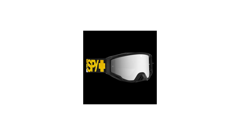 Spy Optic Foundation Plus Matte Motocross Goggles, Black, One Size, 111074