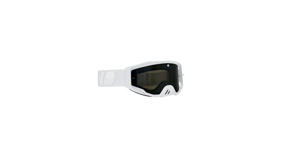 Spy Optic Foundation Plus Reverb Alabaster Motocross Goggles, Smoke/Black, One Size, 162862