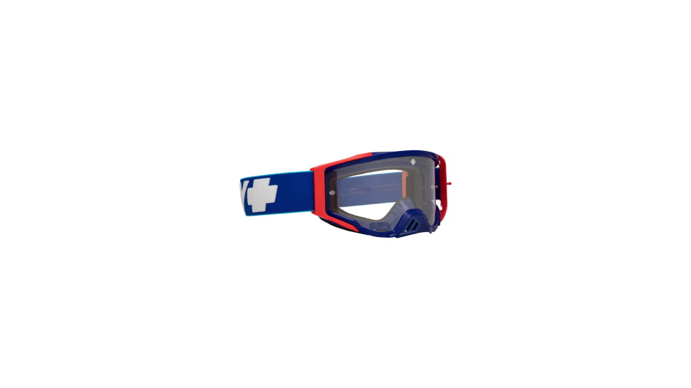 Spy Optic Foundation Revolution Motocross Goggles, Clear, One Size, 114389