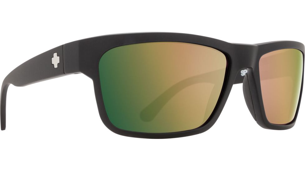 Spy Optic Frazier Bifocal Prescription Sunglasses, Soft Matte Black Frame, Polarized, 673176973763BI