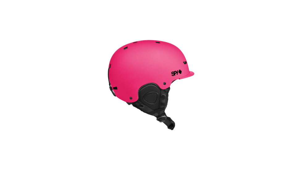 Spy Optic Galactic Mips Matte Neon Snow Helmet No Lens Reference, Pink, Small, 110376