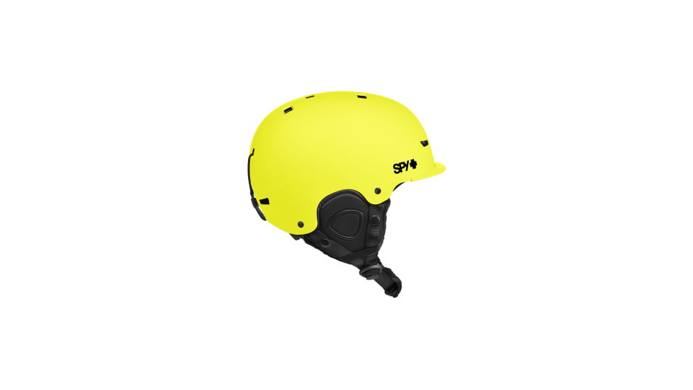 Spy Optic Galactic Mips Matte Neon Snow Helmet No Lens Reference, Yellow, Medium, 110380