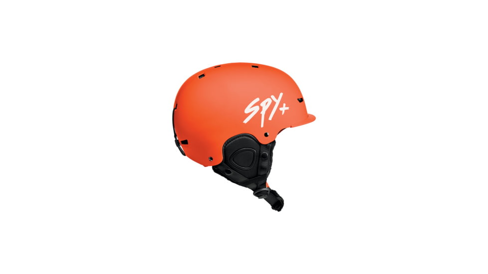 Spy Optic Galactic Mips Spy Ink Matte Snow Helmet No Lens Reference, Orange, Large, 74021