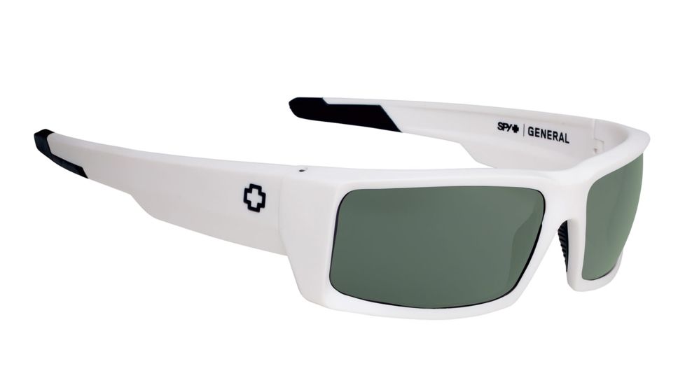 Spy Optic General Bifocal Prescription Sunglasses, Matte White Frame, 673118396863BI
