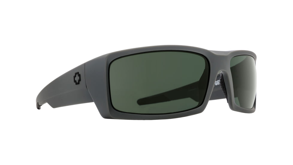 Spy Optic General Sunglasses, Primer Gray Frame, Happy Gray/Green Lens 673118997863