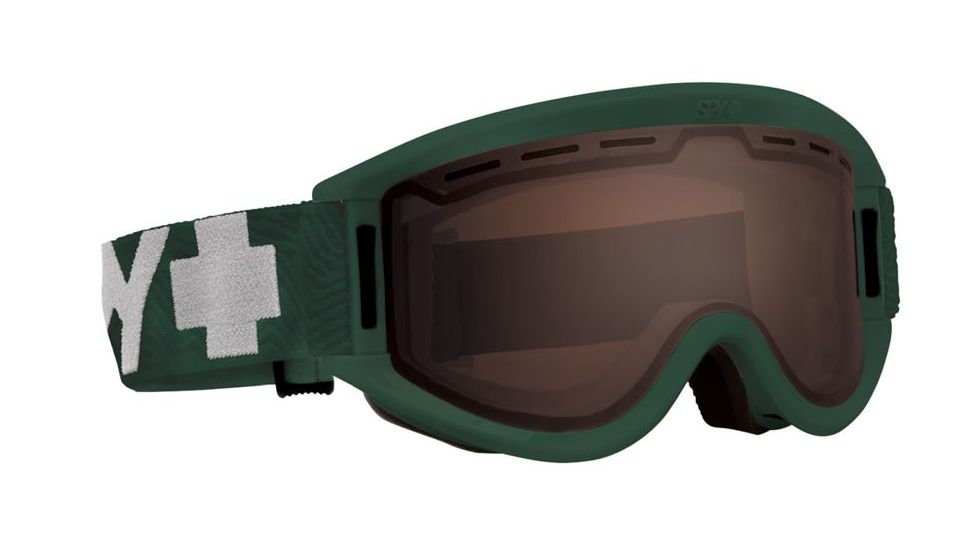 Spy Optic Getaway Ski Goggles - Matte GreenFrame, Bronze Lens, 313162382069
