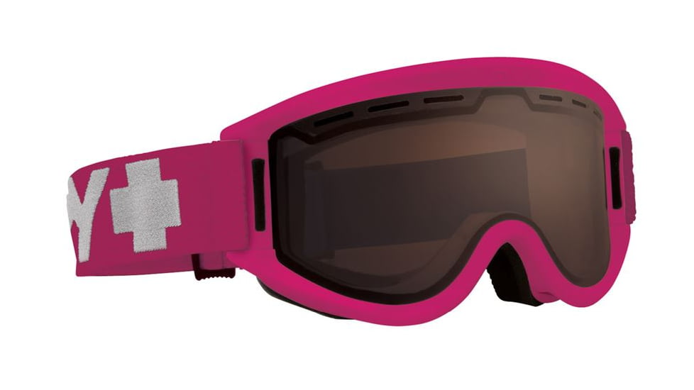 Spy Optic Getaway Ski Goggles - Matte RaspberryFrame, Bronze Lens, 313162201069