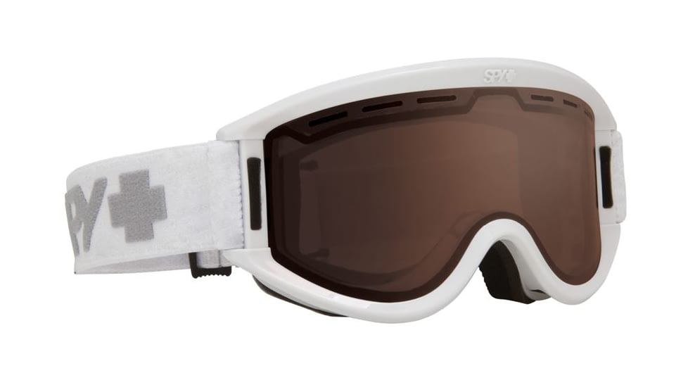 Spy Optic Getaway Ski Goggles - WhiteFrame, Bronze Lens, 313162632069