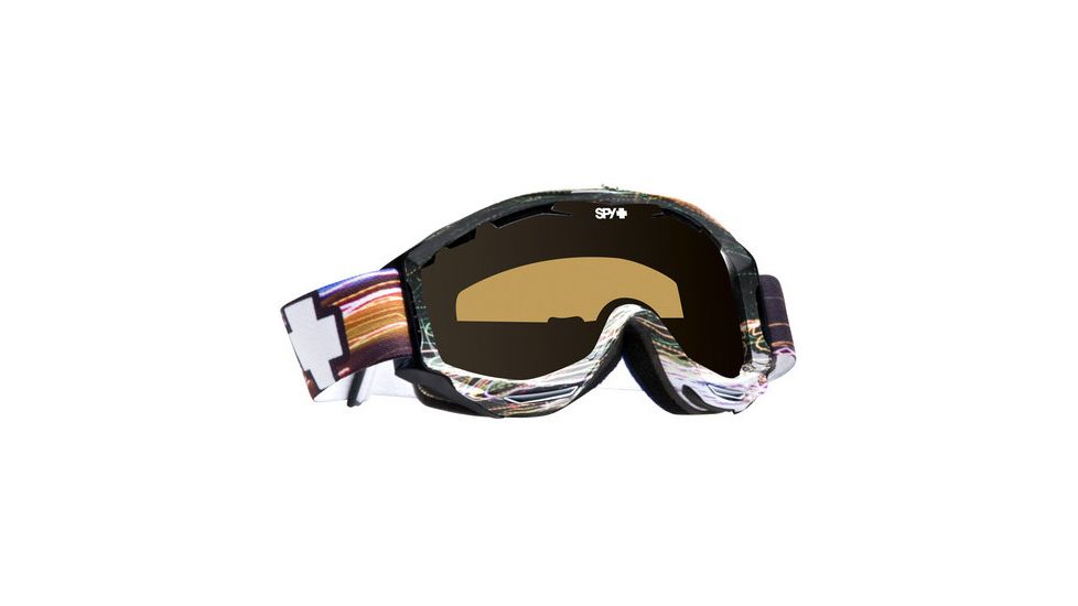 Spy Optic 311016845185 Omega Goggles - Twilight Print Frame, Persimmon Lens