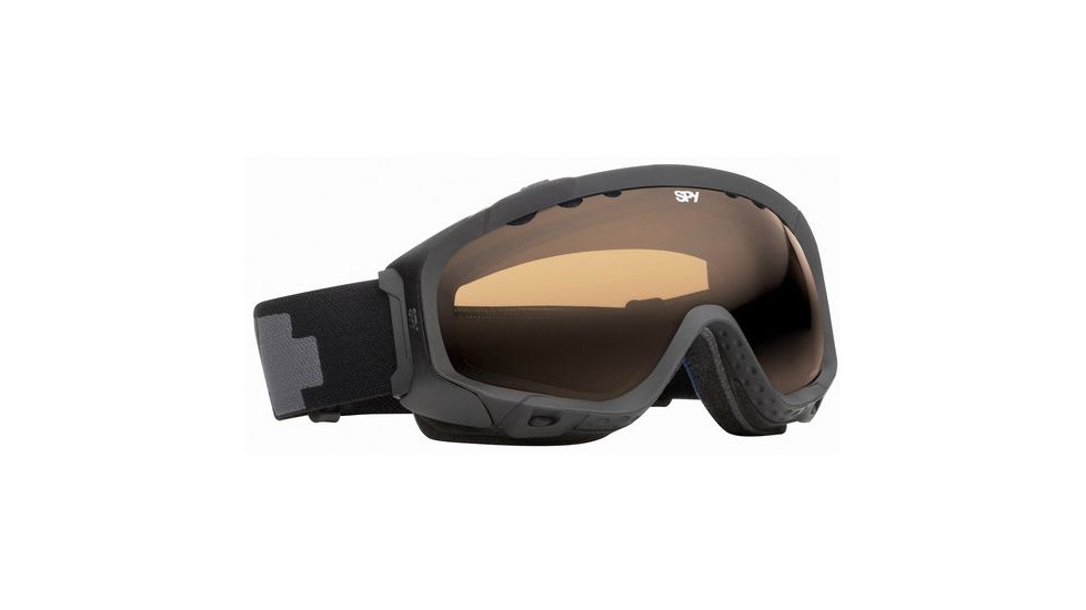 Spy Optic 311017374185 Soldier Goggles - Matte Black Frame / Persimmon Lenses
