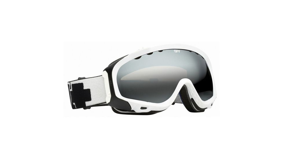 Spy Optic 311017396084 Soldier Goggles - Matte White Bronze w/ Silver Frame / Mirror Lenses