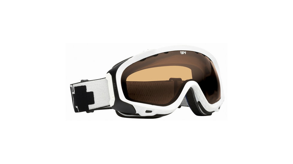 Spy Optic 311017396185 Soldier Goggles - White Frame / Persimmon White Lenses
