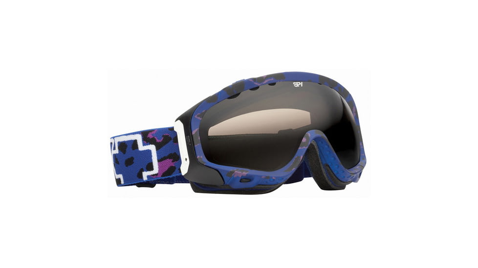Spy Optic 311017720069 Soldier Goggles - Matte Blue w/ Cheetah Print Frame / Bronze Lenses