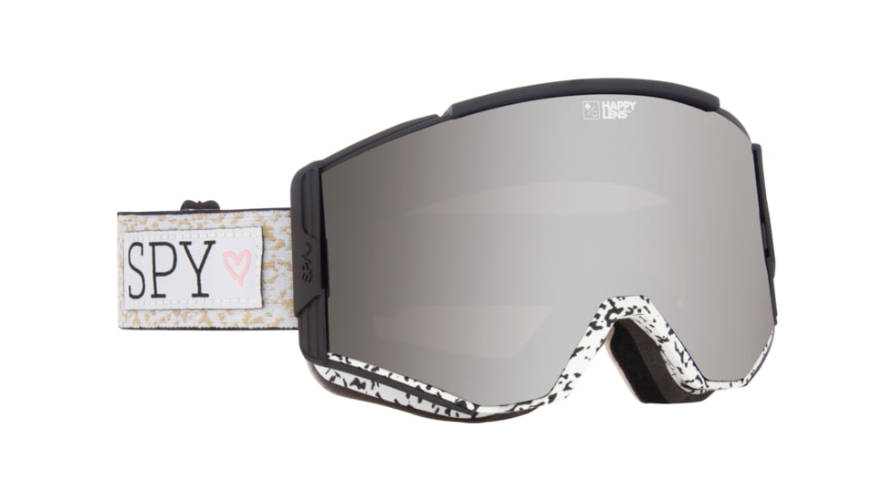 Spy Optic  Goggles, Spy  +  Maude Raymond Frame, Happy Silver Mirror  +  Happy Lucid Green Lens, 310071534461