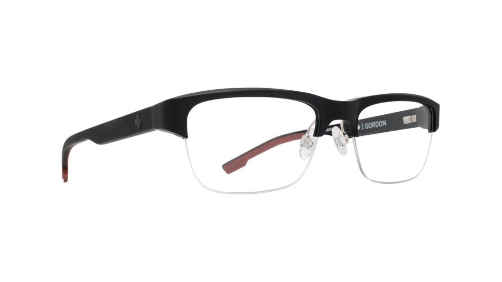 Spy Optic Gordon Eyeglass Frame, Matte Black/Matte Black, 573497849000