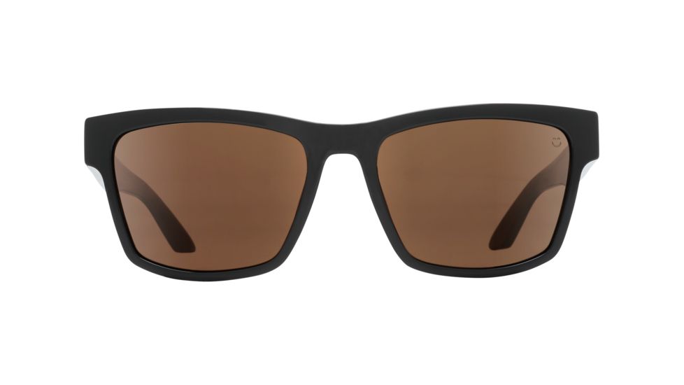 Spy Optic Haight 2 Sunglasses, Black Frame, Happy Bronze Polar Lens, Polarized, 673232038885