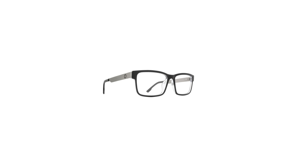 Spy Optic Hale 58 Eyeglasses /w Clear Lens, Black/Gunmetal, One Size, 43706