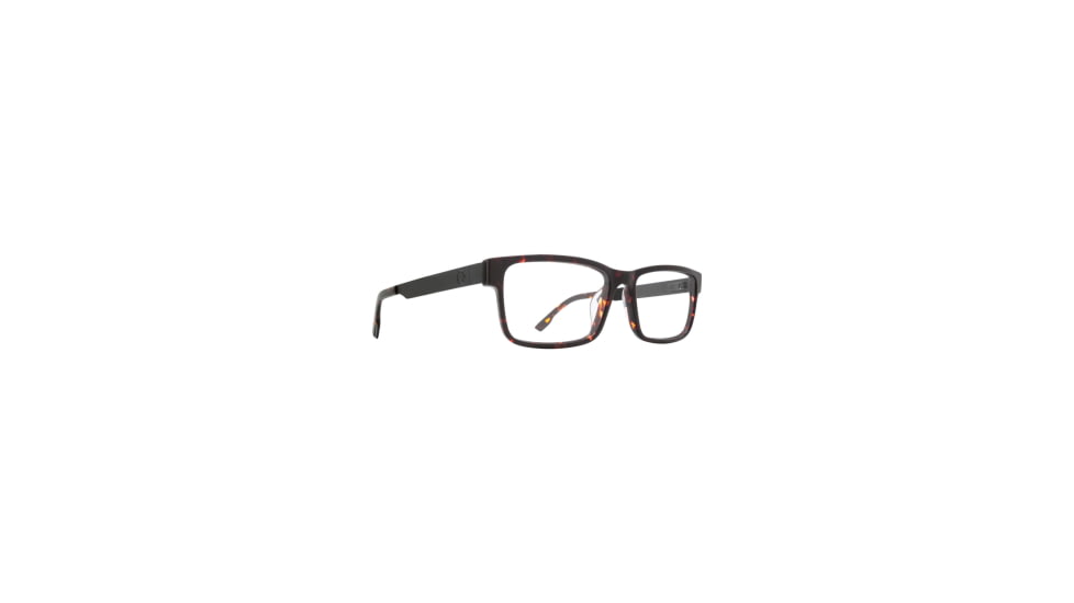 Spy Optic Hale 58 Sunglasses, Black Tortoise Matte Frame, Clear Lens, Medium, 43705