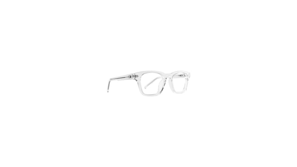 Spy Optic Hardwin 50 Men's Sunglasses, Crystal Frame, Demo w/ Spy+ Lens Print Lens, Small, 96774