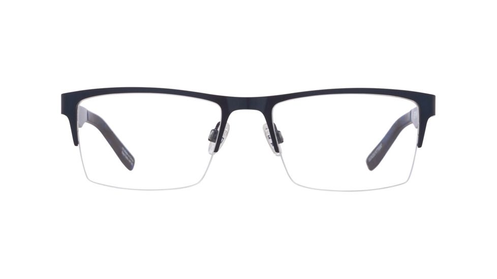 Spy Optic Hawke Single Vision Prescription Eyeglasses, Matte Navy/Matte Navy Tort Frame, 573474377000SV