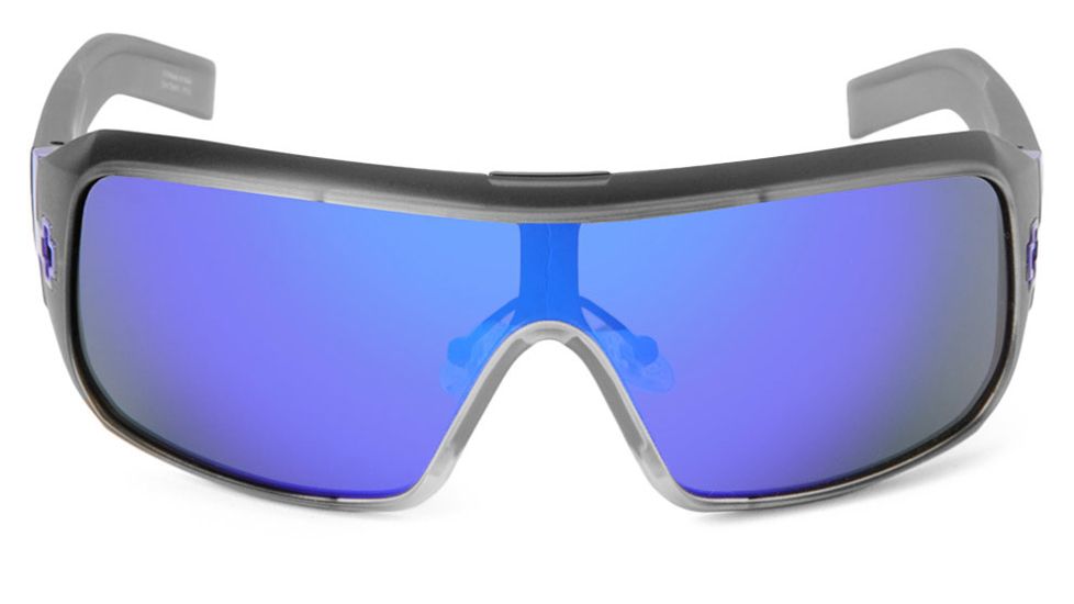 Spy Optic Haymaker Sunglasses w/ Black Ice Frame &amp; Grey Purple Spectra Lens