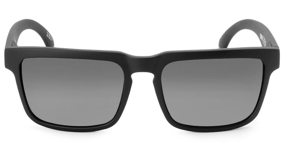 Spy Optic Helm Sunglasses w/ Matte Black Frame &amp; Grey Polar Lens