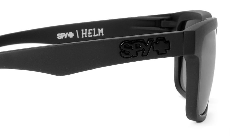 Spy Optic Helm Sunglasses w/ Matte Black Frame &amp; Grey Polar Lens