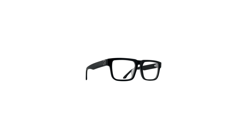 Spy Optic Helm Optical 54 Sunglasses, Black Matte Frame, Demo w/ Spy+ Lens Print Lens, Small, 92039