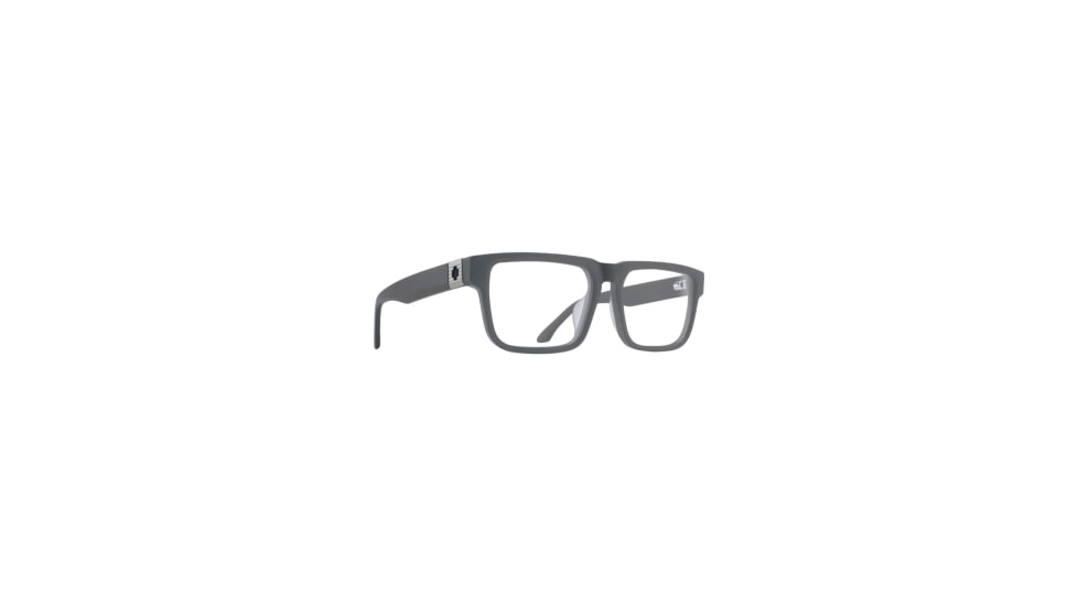 Spy Optic Helm Optical 54 Sunglasses, Matte Gray Frame, Demo w/ Spy+ Lens Print Lens, Small, 92041