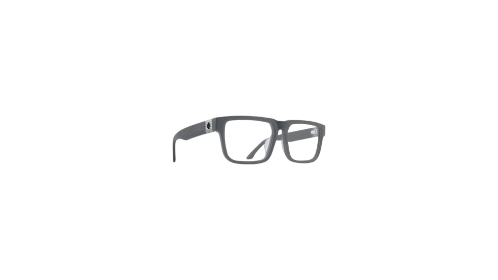 Spy Optic Helm Optical 56 Sunglasses, Matte Gray Frame, Demo w/ Spy+ Lens Print Lens, Medium, 92045