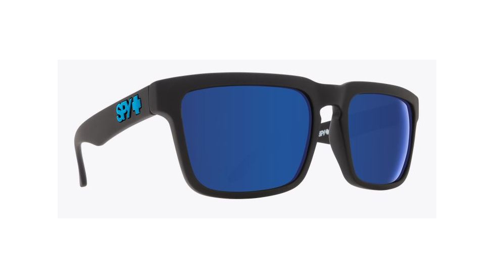 Spy Optic Helm Progressive Prescription Sunglasses, AF Soft Matte Black Frame, Polarized, 183411973280PR
