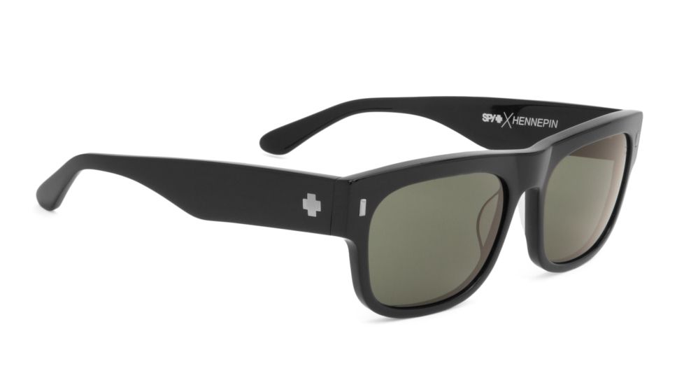 Spy Optic Hennepin Progressive Prescription Sunglasses, Matte Black Frame, 673188374864PR