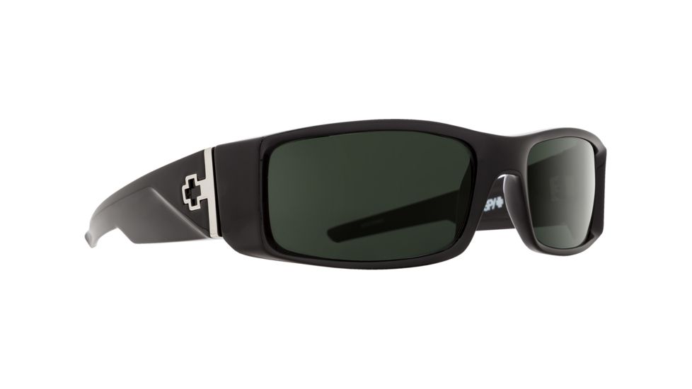 Spy Optic Hielo Progressive Prescription Sunglasses, Black Frame, 670375038863PR