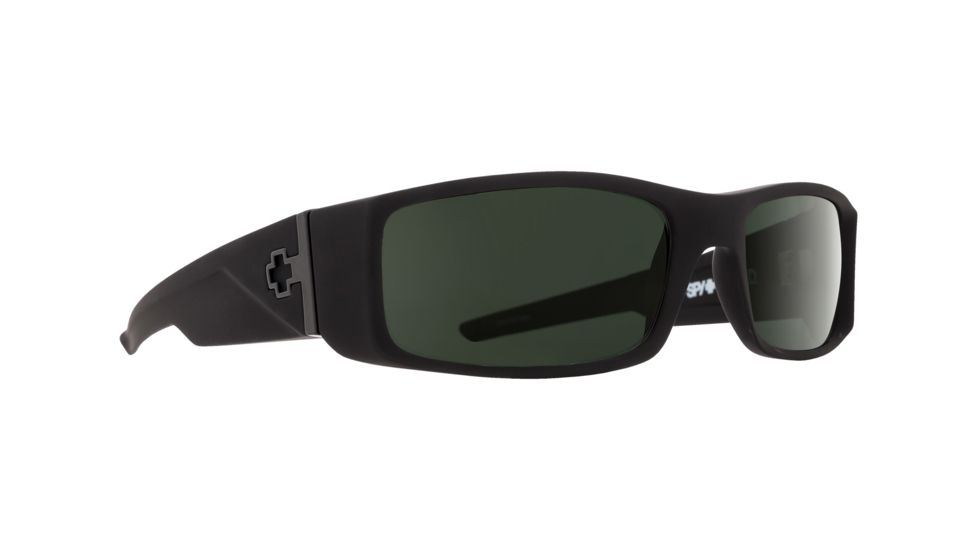 Spy Optic Hielo Progressive Prescription Sunglasses, Soft Matte Black Frame - 670375973863PR