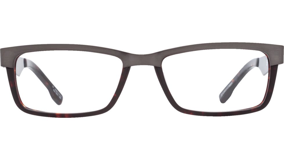 Spy Optic Holden Eyeglass Frames, Brushed Gunmetal/Dark Tort Frame, 573445673000