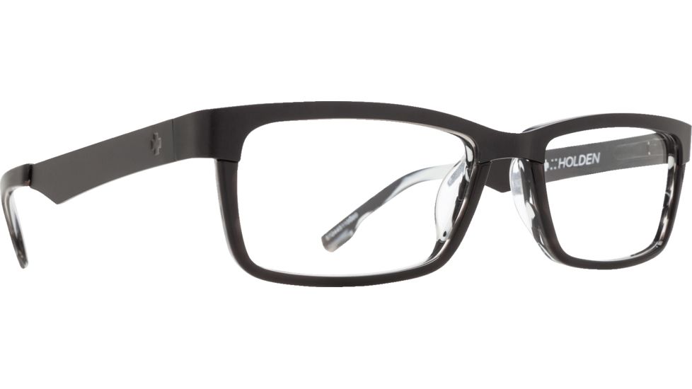 Spy Optic Holden Eyeglass Frames, Matte Black/Black Horn Frame, 573445110000