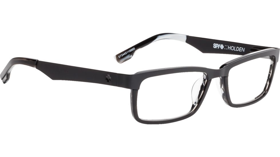 Spy Optic Holden Eyeglass Frames, Matte Black/Black Horn Frame, 573445110000