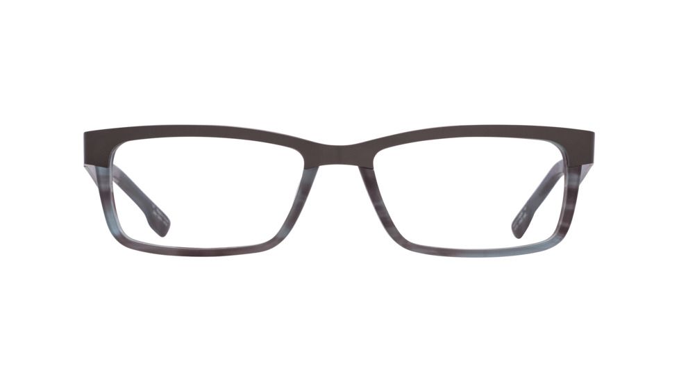 Spy Optic Holden Eyeglass Frames, Brushed Gunmetal/Matte Gray Smoke Frame, 573445628000