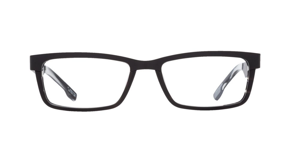 Spy Optic Holden Eyeglass Frames, Matte Black/Black Horn Frame, 573445110000