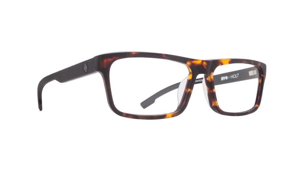 Spy Optic Holt Progressive Prescription Eyeglasses, Matte Classic Camo Tortoise/Matte Black Frame, 573475236000PR