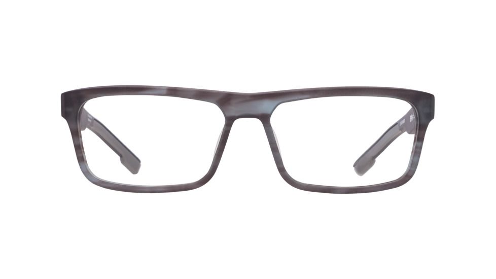 Spy Optic Holt Progressive Prescription Eyeglasses, Matte Gray Smoke/Matte Black Frame, 573475468000PR