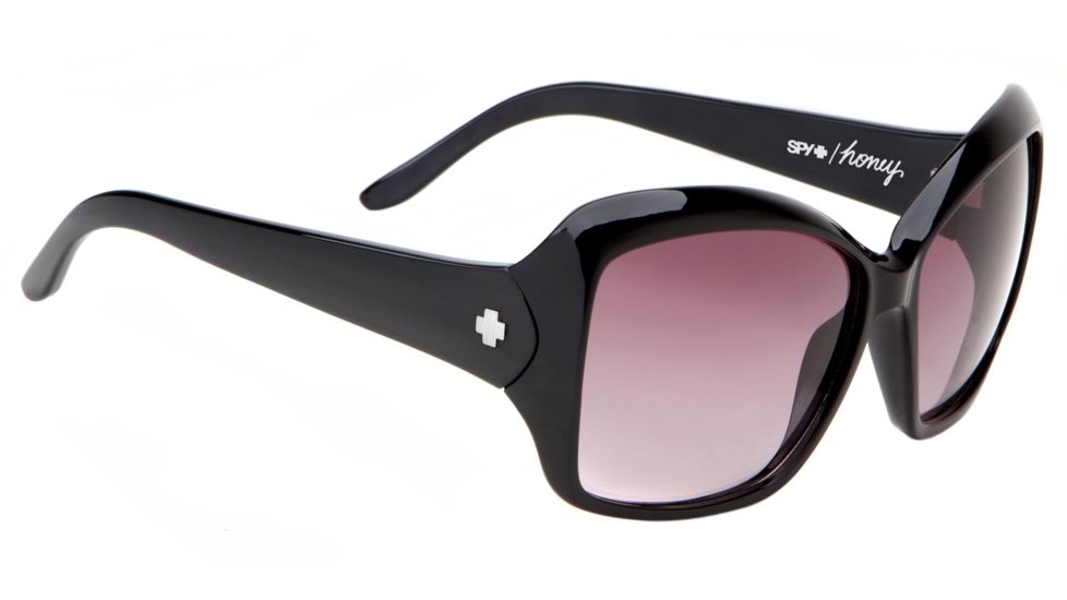 Spy Optic Honey Sunglasses - Black Frame and Merlot Fade Lens 673035038164
