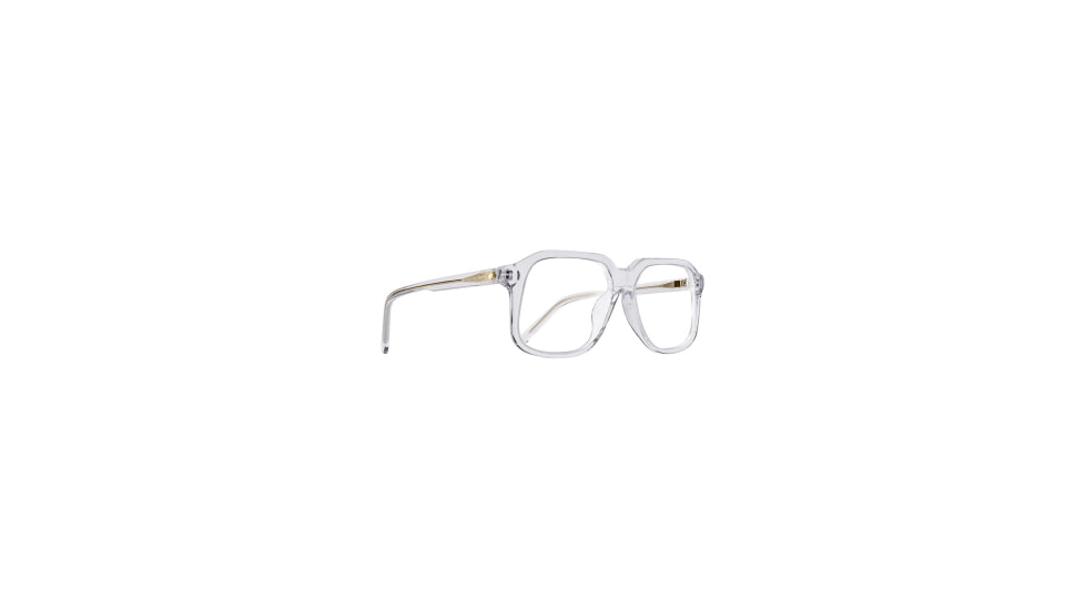 Spy Optic Hot Spot Optical 56 Sunglasses, Crystal Frame, Demo w/ Spy+ Lens Print Lens, One Size, 151756