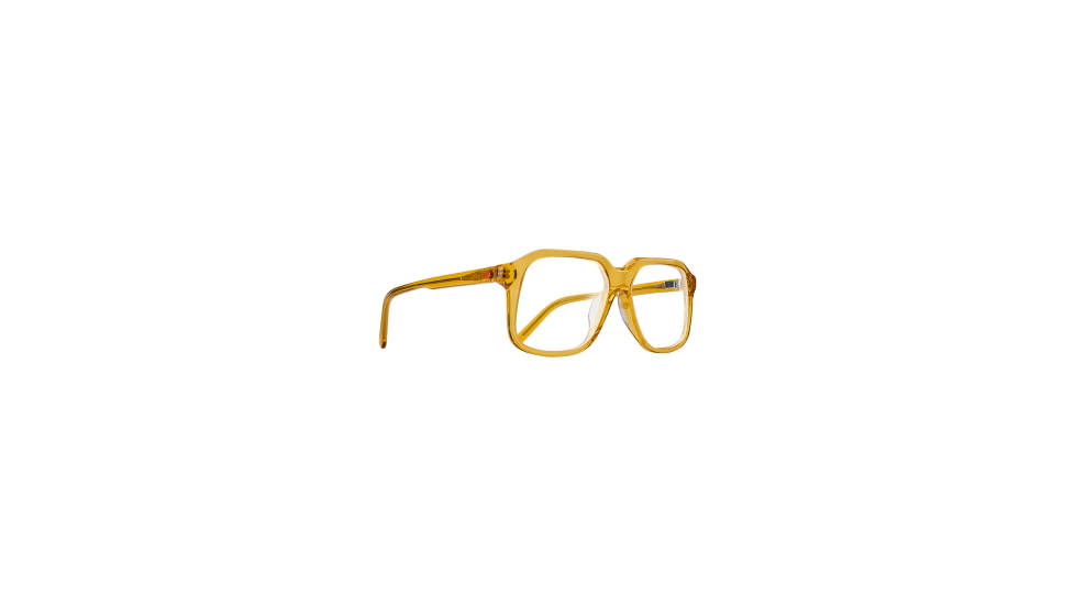 Spy Optic Hot Spot Optical 56 Sunglasses, Translucent Honey Frame, Demo w/ Spy+ Lens Print Lens, One Size, 151758