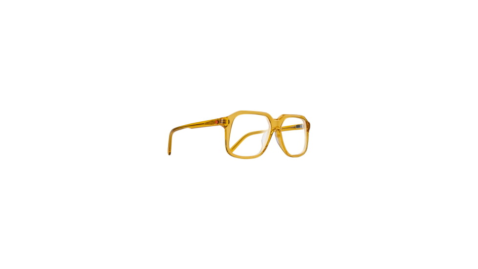 Spy Optic Hot Spot Optical 58 Sunglasses, Translucent Honey Frame, Demo w/ Spy+ Lens Print Lens, One Size, 151763